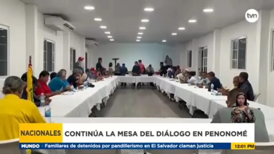 Segundo día de mesa de diálogo en Coclé