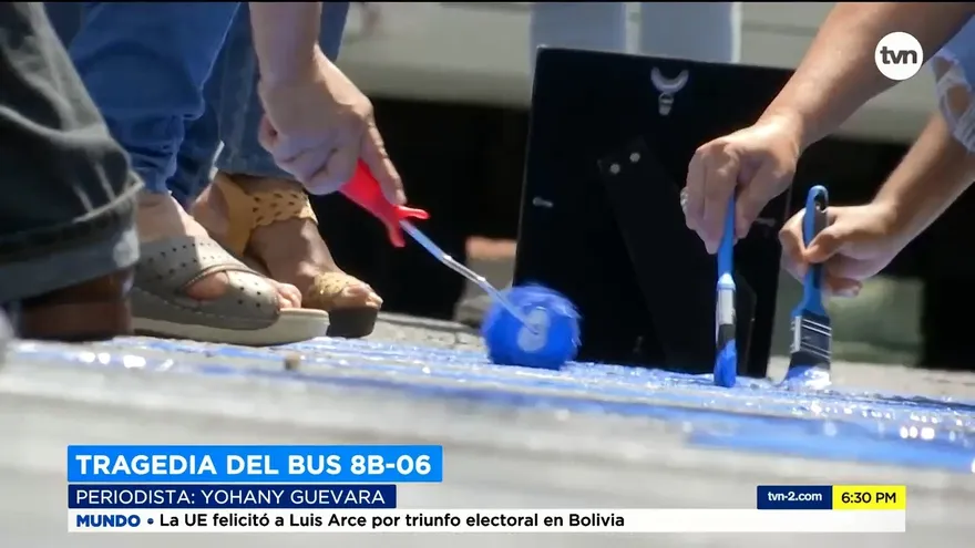 14 años de la tragedia del bus 8B-06