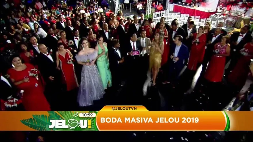 ¡Así fue la Boda Masiva Jelou 2019!