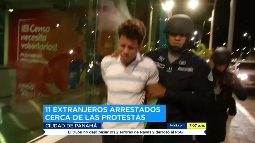 Menores de edad fueron detenidos durante protestas contra reformas