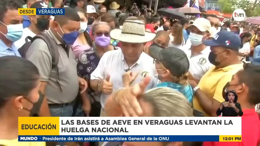 Docentes de AEVE levantan paro