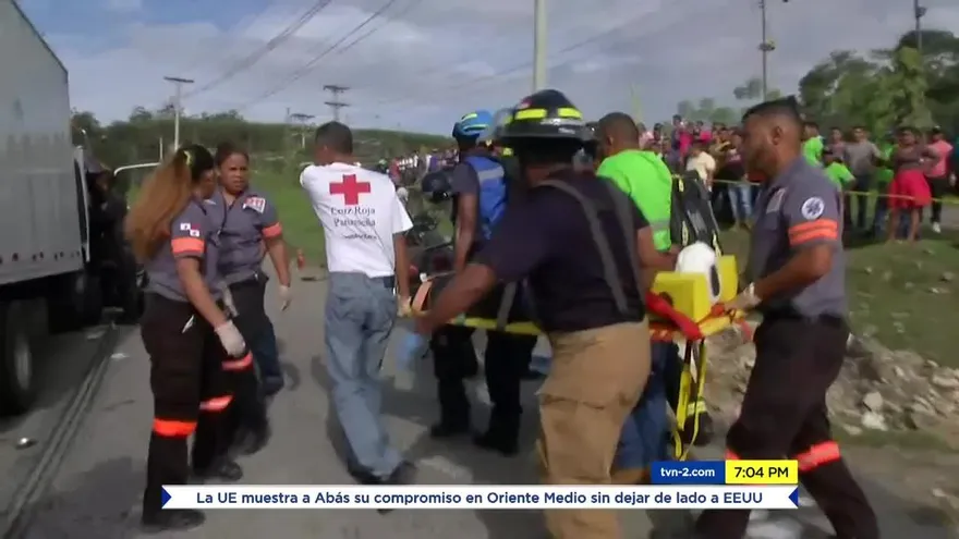 25 heridos tras accidente de tránsito en Colón