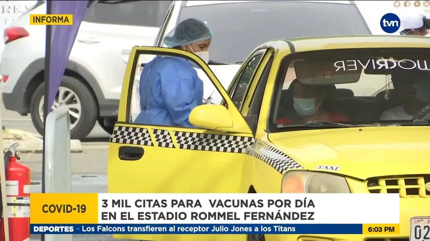 Auto rápido del Rommel Fernández logra vacunar 80% de las citas