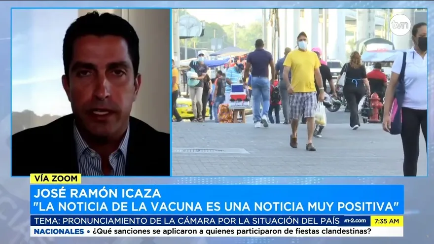 La Cciap reacciona a informe sobre llega de primer lote de vacunas