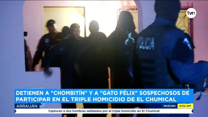 Atrapan a dos vinculados a triple homicidio en El Chumical