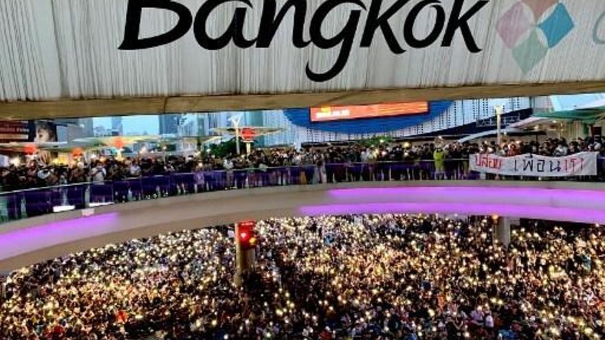 Protestas en Bangkok