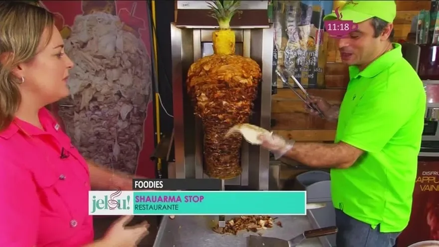Shawarma una comida típica del medio Oriente. ¡Conocelo, pruebalo!  Es delicioso.