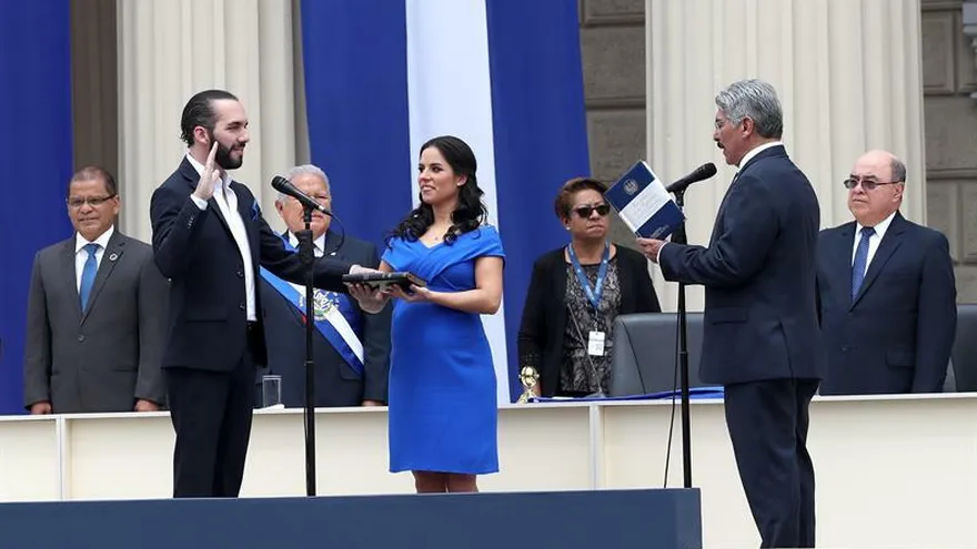 Nayib Bukele asume como presidente de El Salvador