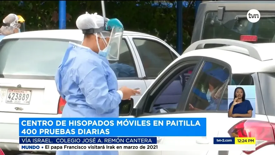 Centro de hisopado exprés, no se da abasto, aumentan las pruebas