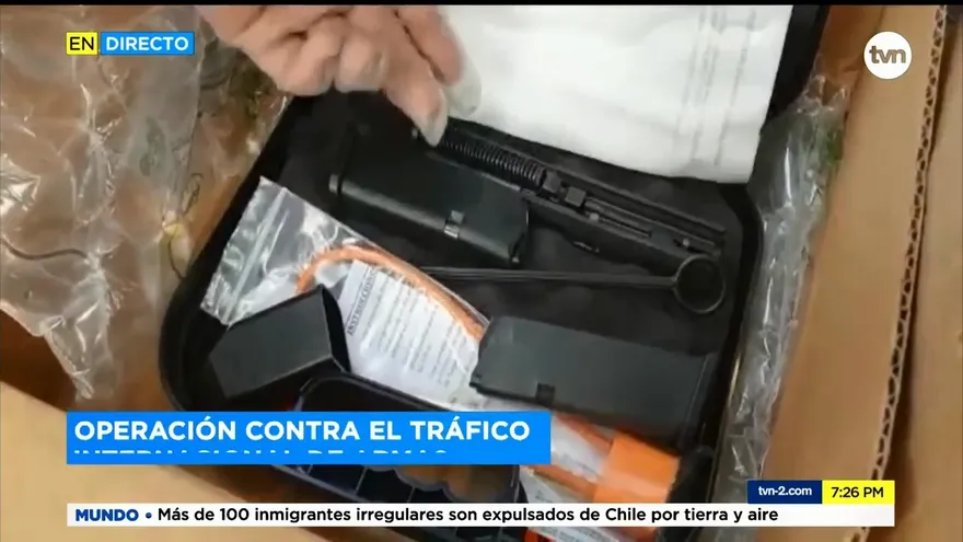 Operativos contra el tráfico de armas