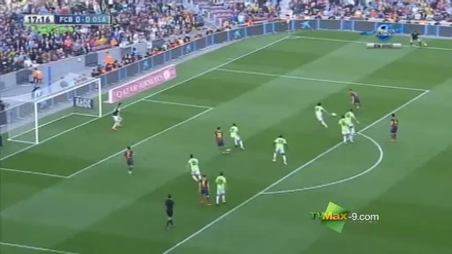 Barcelona dio una goleada 7-0 al Osasuna