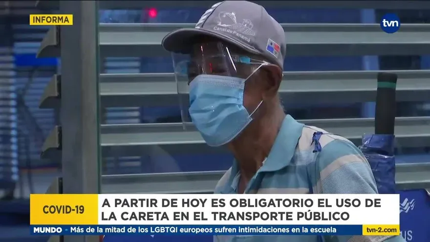 Uso obligatorio de caretas