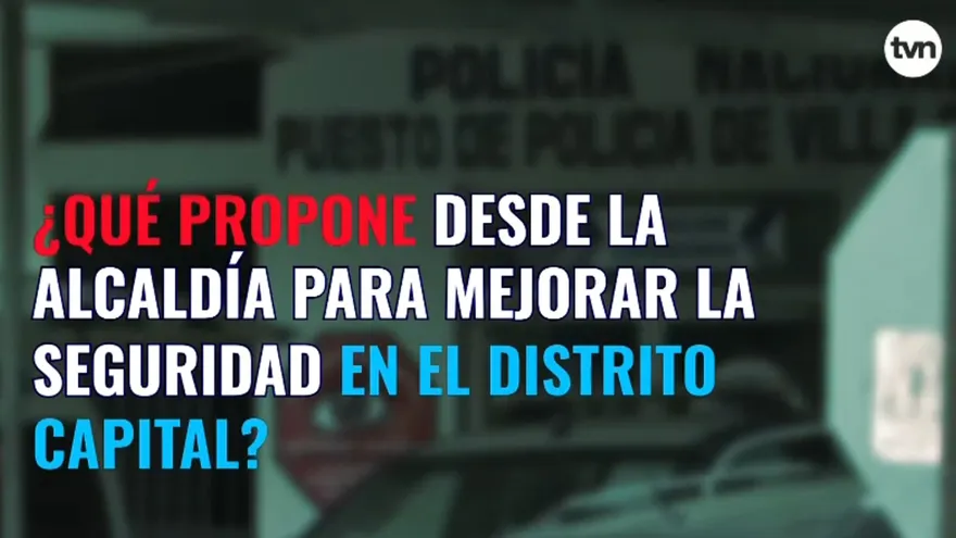 Tema Inseguridad: ¿Qué propone desde la Alcaldía para mejorar la seguridad en el distrito capital?