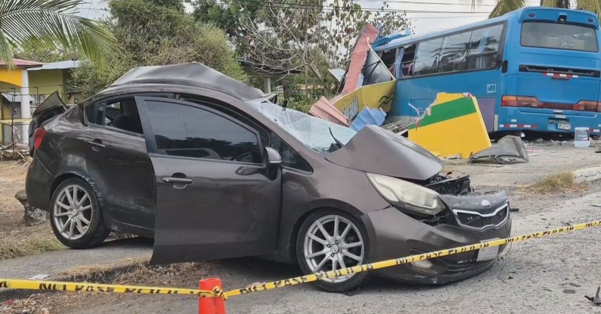 Detención provisional para chofer de un bus implicado en accidente de tránsito en Chame que dejó cuatro muertos
