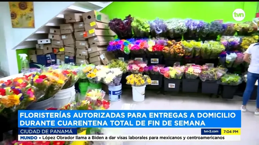 Floristerías podrán entregar a domicilio