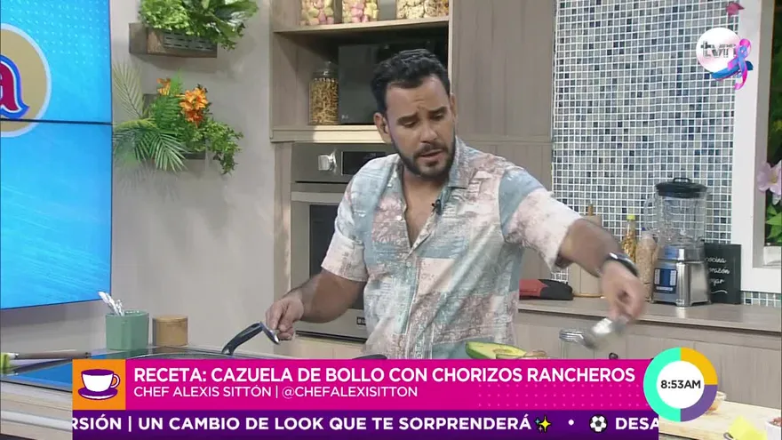 Cazuela de bollo con chorizos rancheros