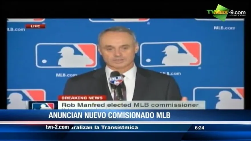 Rob Manfred electo comisionado de la MLB