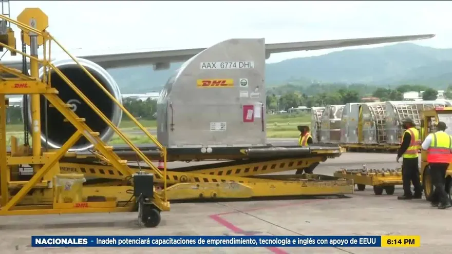 Llega un gran lote de vacunas anticovid a Panamá