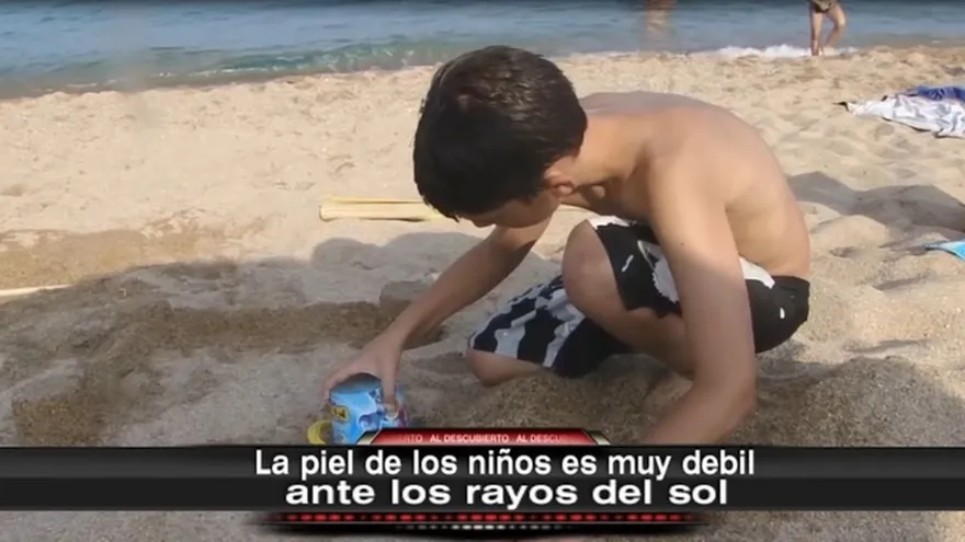 Cuidado de la piel de los niños en verano