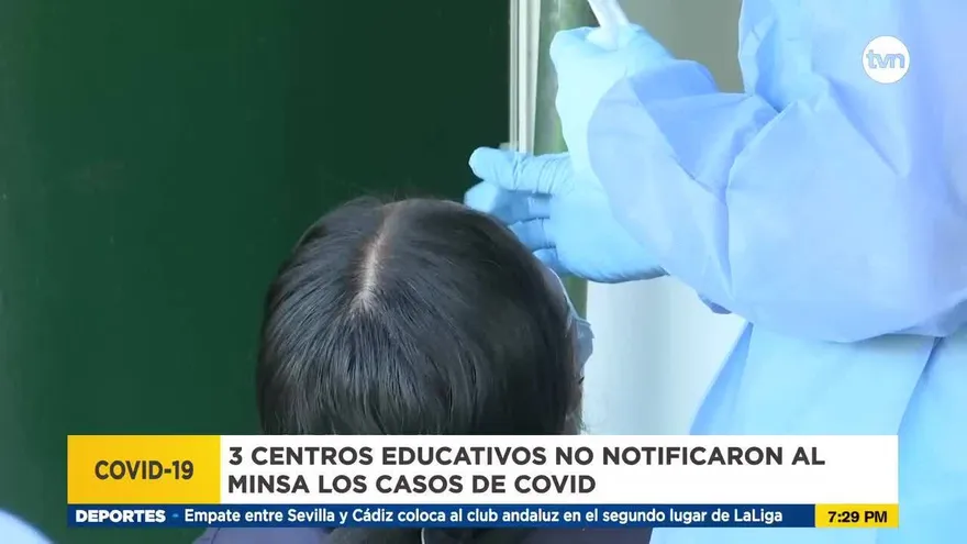 Minsa asegura que las escuelas no están notificando los casos de covid