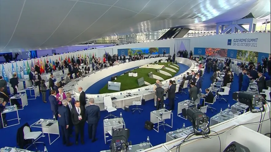 Países del G20 llegan a la COP26 con un tímido acuerdo sobre el clima