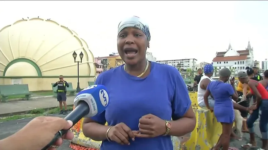 Residentes de Patio Limoso en Colón exigen viviendas