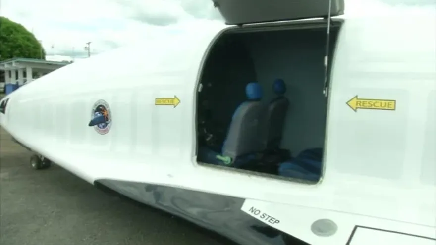 Exhiben simulador espacial en Penonomé