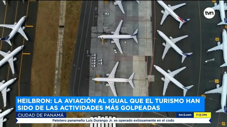 Heilbron: Aviación al igual que el turismo han sido de las actividades más golpeadas