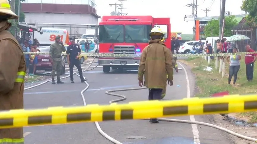 Incendio causó lamentables pérdidas a familias de la localidad