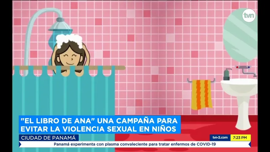 ‘El Libro de Ana’ una campaña para evitar la violencia sexual en niños