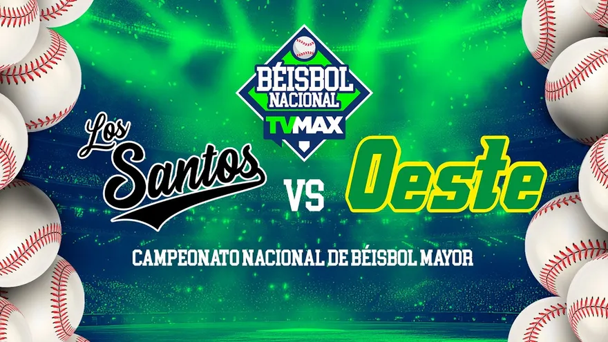LOS SANTOS  VS PMÁ. OESTE   | ⚾ BÉISBOL MAYOR  2026 | #FullBeis | EN VIVO