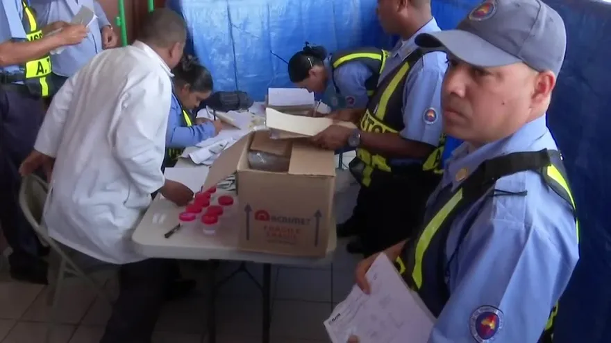 Primeros resultados de prueba antidoping en la terminal de transporte