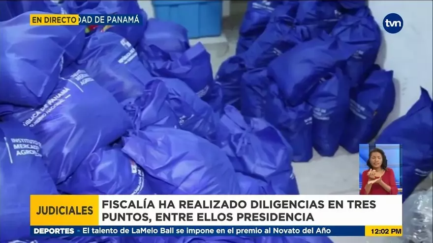 Fiscalía desarrolla diligencias en centro de operaciones de Panamá Solidario