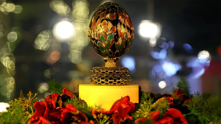 Foto ilustrativa de una pieza de Faberge