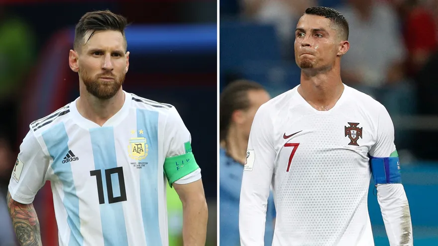 Lionel Messi y Cristiano Ronaldo