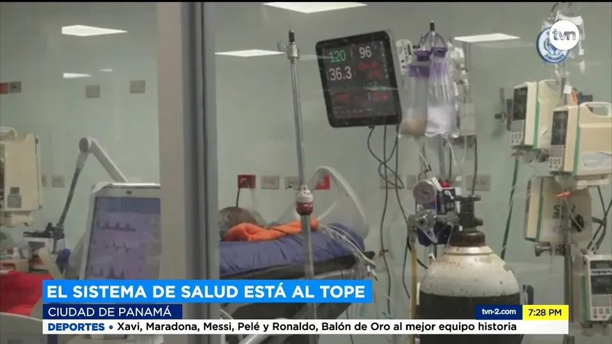 El sistema de salud está al tope