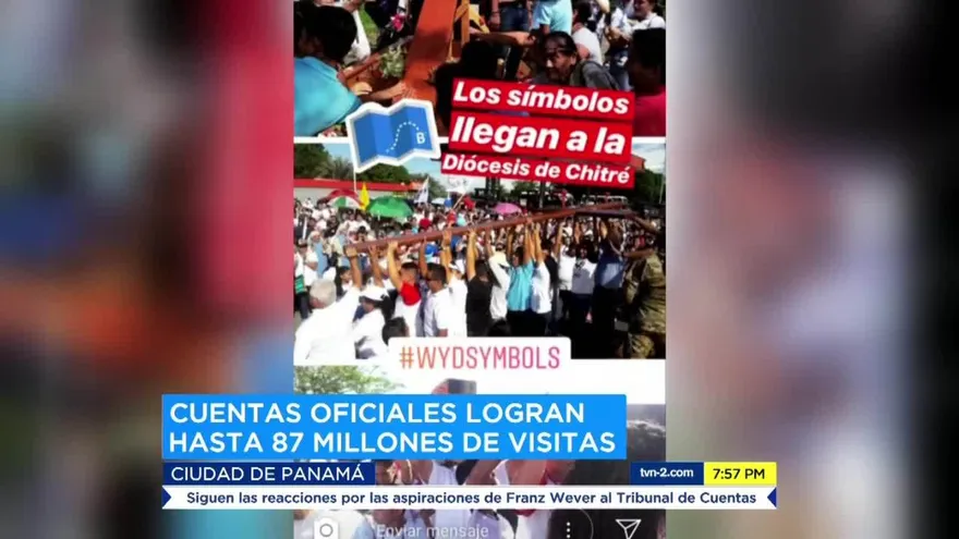 JMJ Panamá bate record en redes sociales