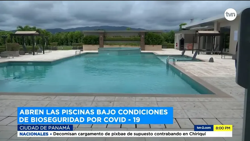 Abren las piscinas bajo condiciones de bioseguridad
