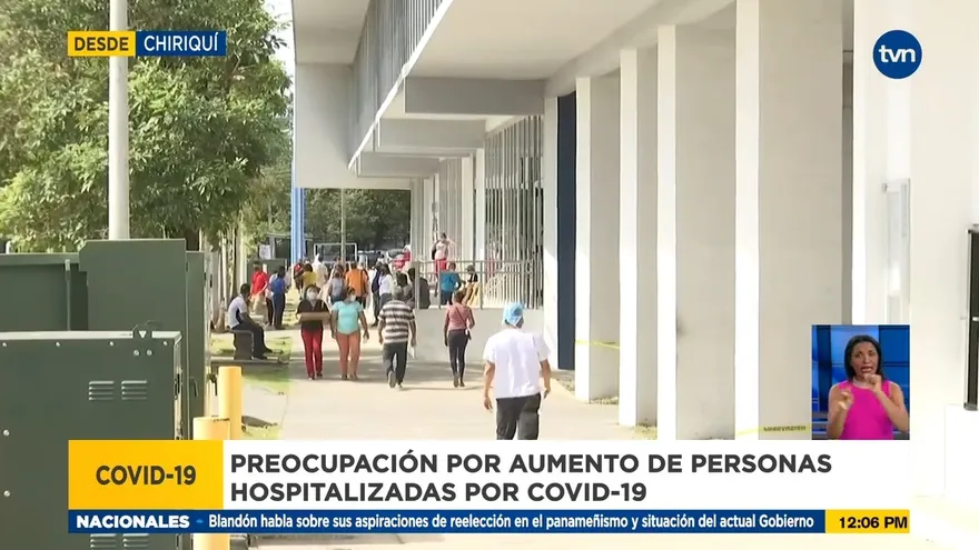 Preocupa cantidad de personas hospitalizadas por Covid en Chiriquí