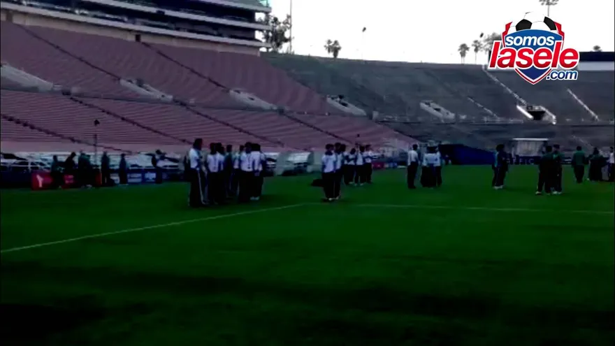 Somos la Sele junto a los rivales en directo desde el Rose Bowl