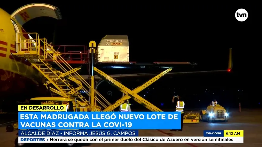 Llega el décimo lote de vacunas de Pfizer/BioNtech