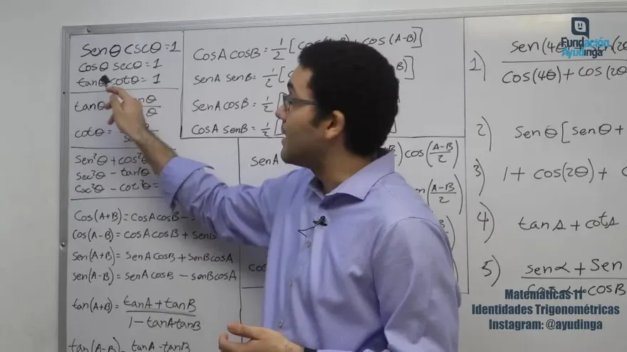 Ayudinga Matemáticas 11° - Identidades Trigonométricas Parte XI 8 de abril de 2020