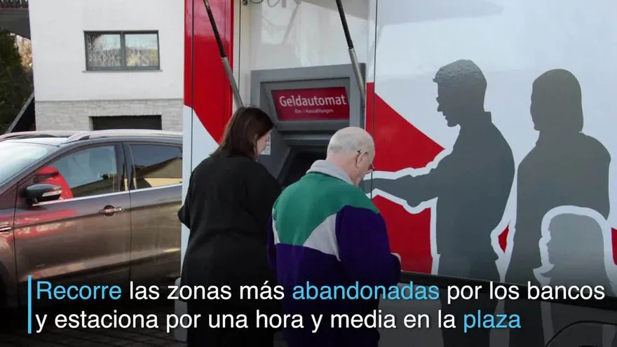 El “camión-banco”, solución a la falta de agencias en Alemania