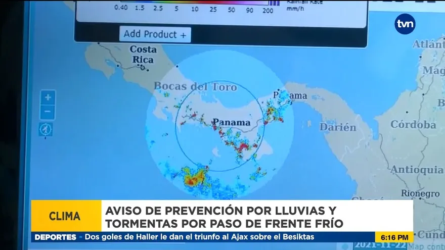 Emiten aviso de prevención por lluvias
