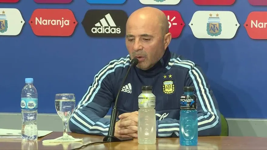 Sampaoli concentrado en vencer a Uruguay en la eliminatoria