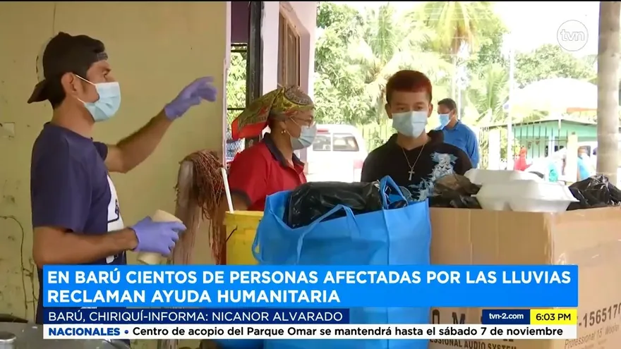 Moradores de Barú piden ayuda