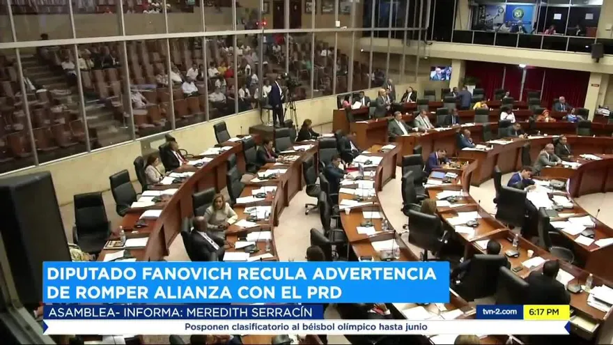 Diputado Fanovich recula y busca mantener alianza con Molirena