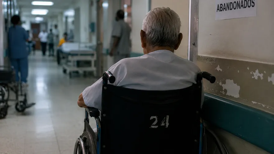 Cinco pacientes permanecen abandonados en el hospital Nicolás A. Solano