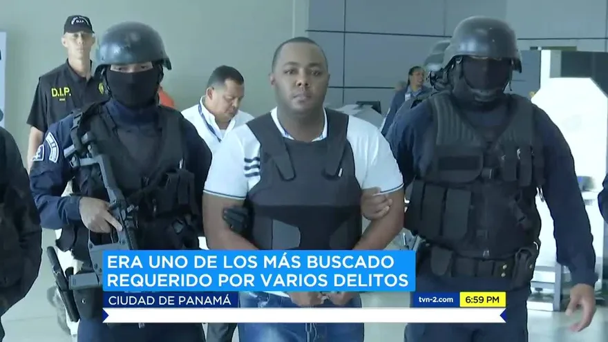 Trasladan a Panamá a uno de los más buscados