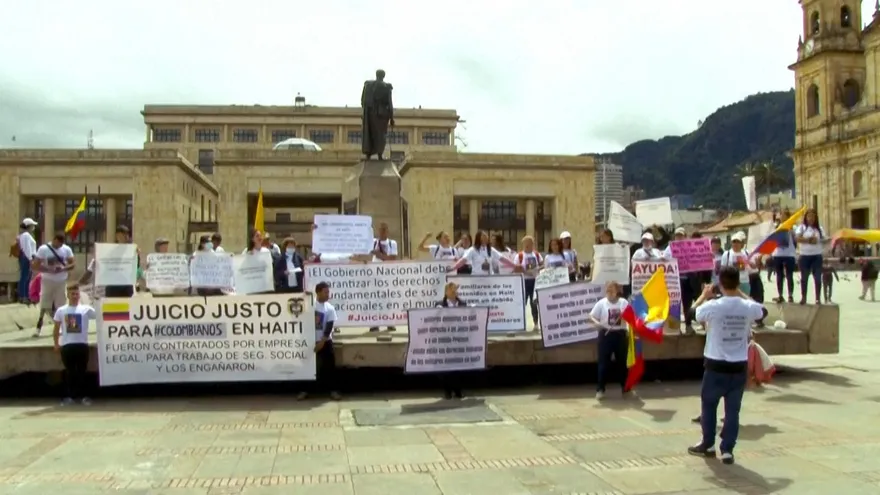 Reclamo por un juicio justo en Colombia.
